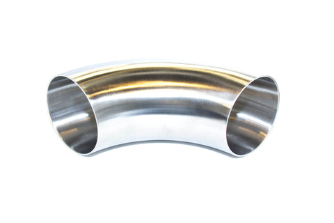 FDR FAB | 3 Inch Short Radius 90° Stainless Bend | .065 Wall Thickness No Tangent